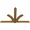 Ekena Millwork Redmond Rough Sawn Timber Gable Bracket, Western Red Cedar, 84"W x 56"H x 2"D x 6"F, 16/12 Pitch GBW084X56X0206RED00RWR - alternate 4